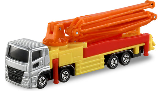 TOMICA #127 Mitsubishi Fuso Super Great Concrete Pump Car Takara Tomy