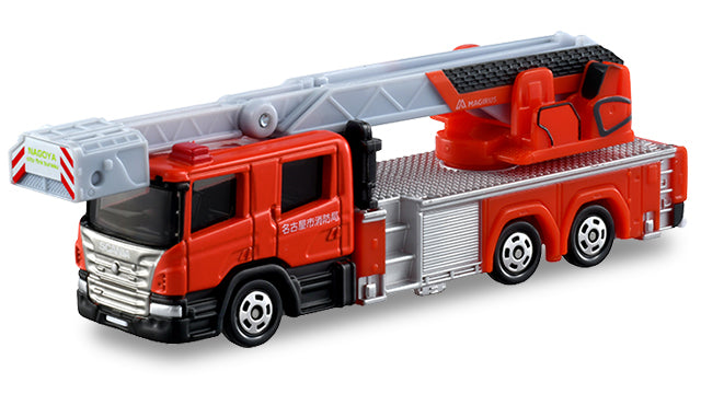 TOMICA #145 Nagoya City Fire Department 30m class tip refraction type ladder truck
