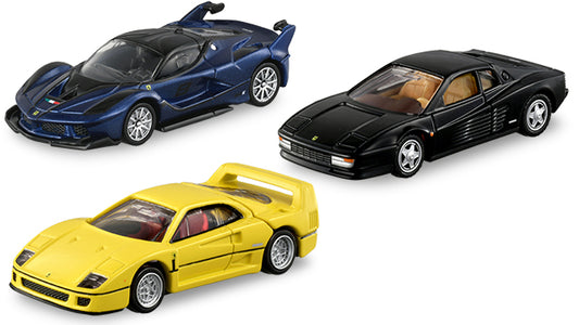 Tomica Premium Ferrari 3 Models Collection