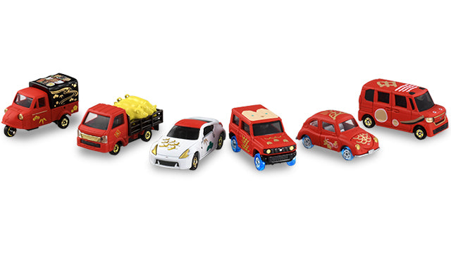 Tomica New Year Tomica 2021 Manpuku complete set (6 pc in 1 Box)