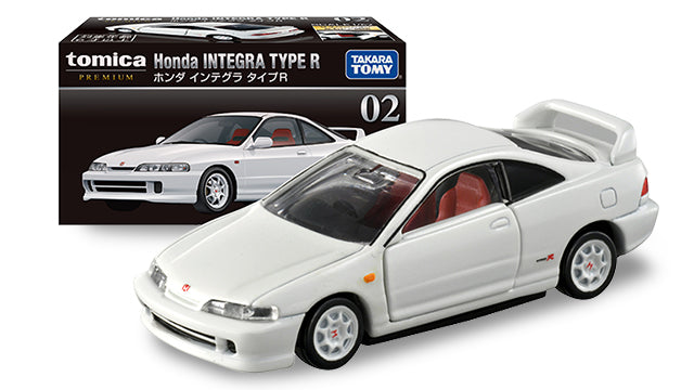 Tomica Premium No.02 Honda Integra TYPE-R DC2  Scale 1:62