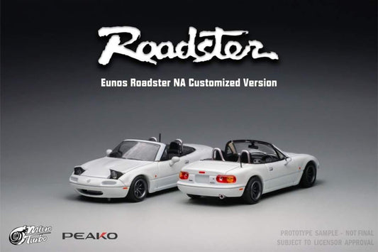 Peako 1:64 Scale Mazda MX-5 NA Roaster [White] Peako