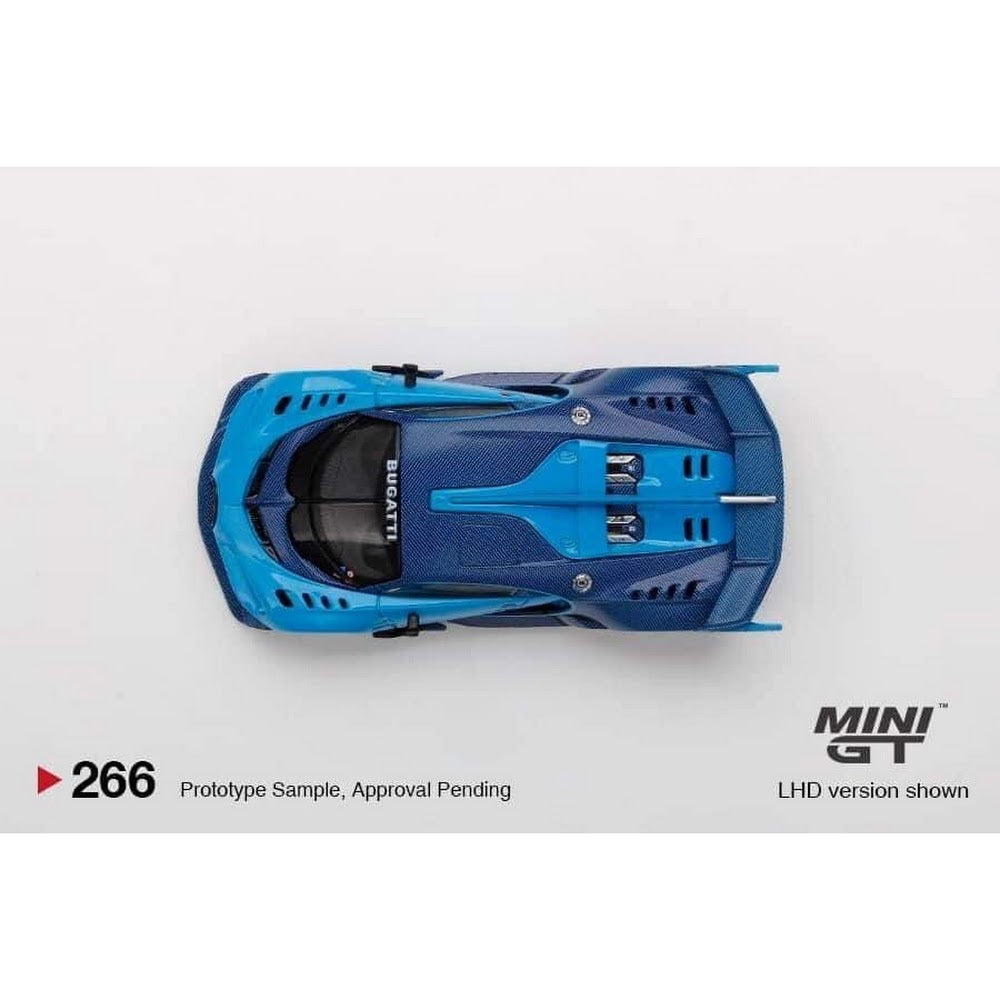Mini GT x Mijo #266 Bugatti Vision Gran Turismo Blue 1:64 scale
